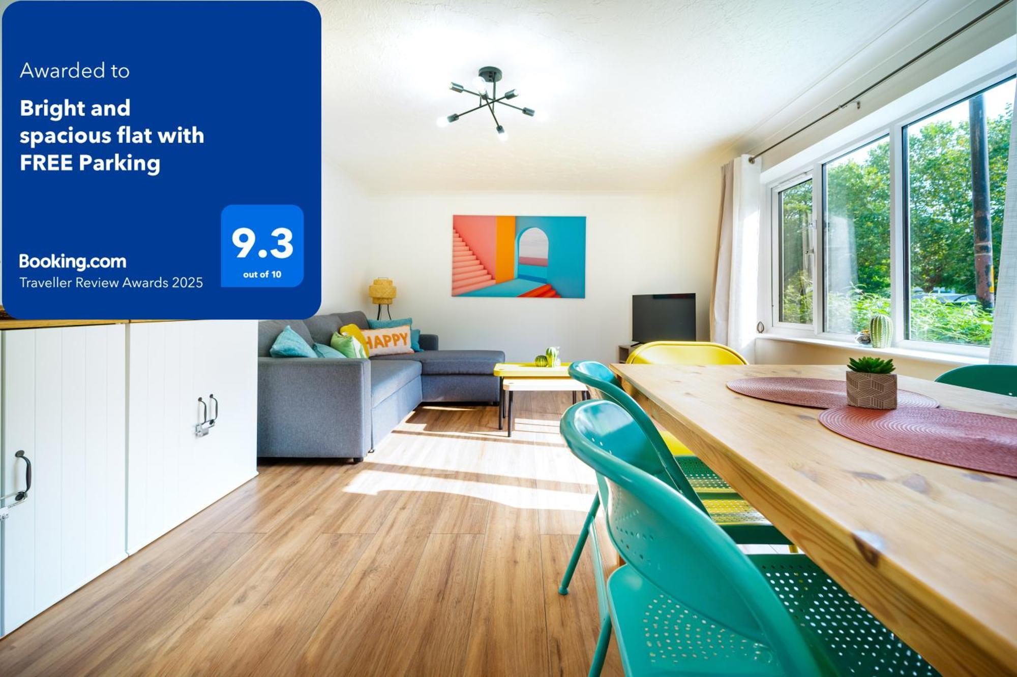 Bright And Spacious Flat With Free Parking 伦敦 外观 照片